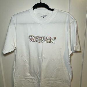 Carhartt WIP White Tee with Multicolor Graphic